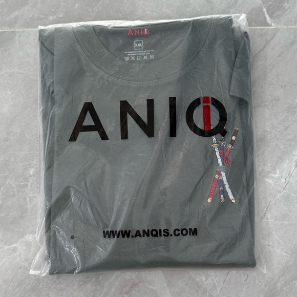 Men’s ANIQI Anime One Piece Zoro Swords Oversized Short Sleeve Shirt XXL - Picture 3 of 16